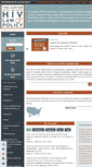 Mobile Screenshot of hivlawandpolicy.org